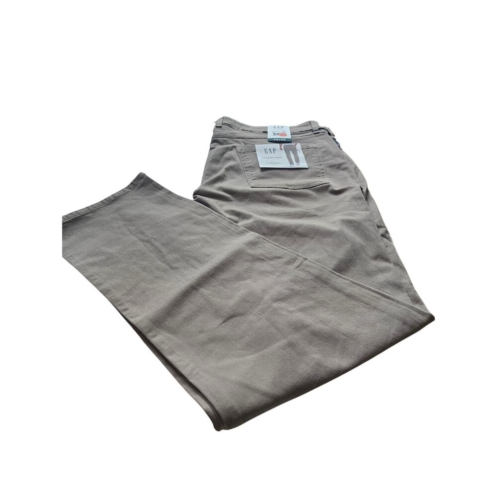 Gap 5 Pocket Slim Fit Twill Khakis Size 40X30